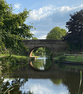 Picture of the Halberton Road Bridge